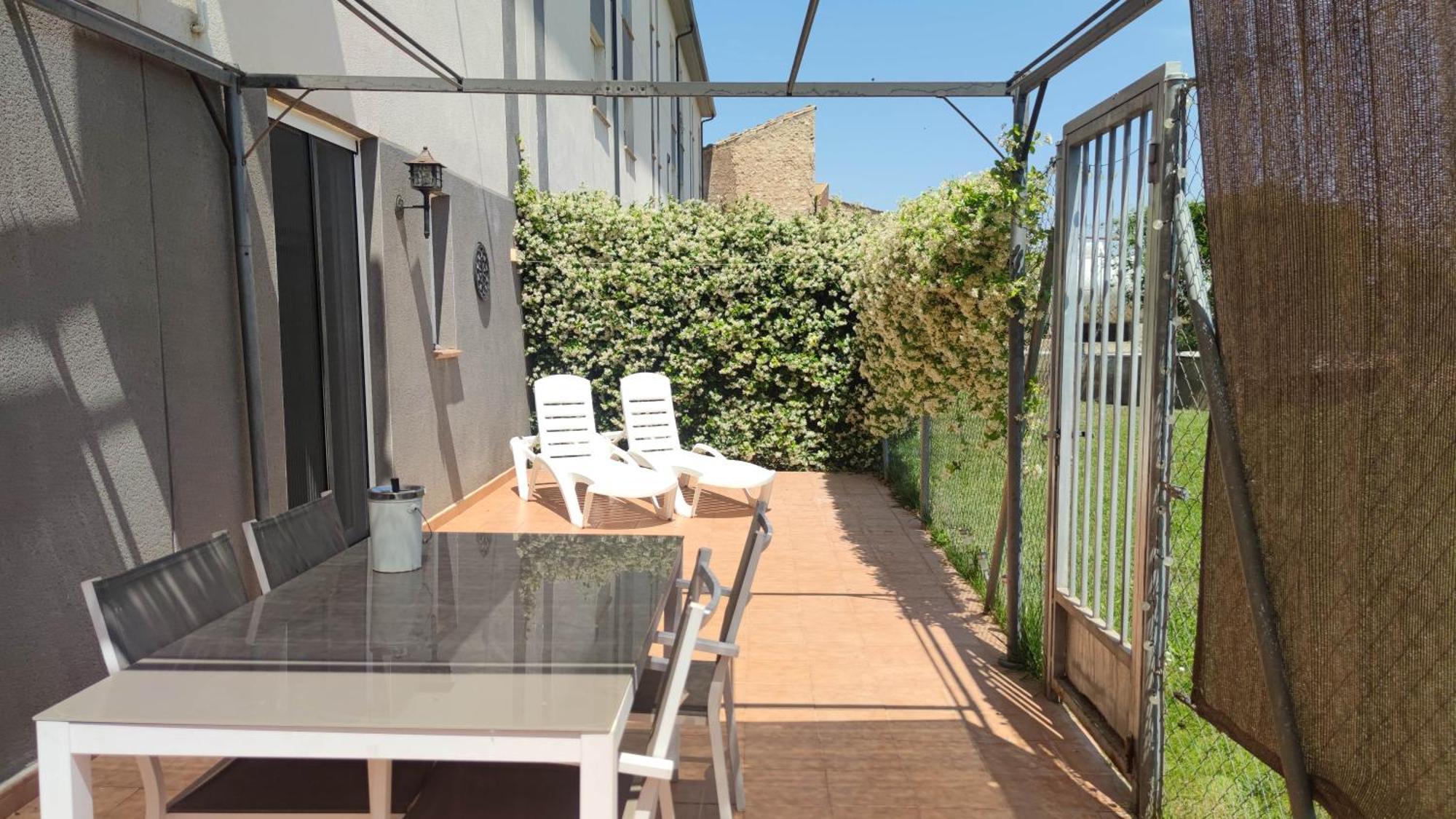 Ferienwohnung Loft Con Terraza Y Barbacoa Lumpiaque Exterior foto