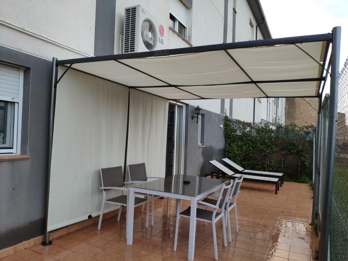 Ferienwohnung Loft Con Terraza Y Barbacoa Lumpiaque Exterior foto