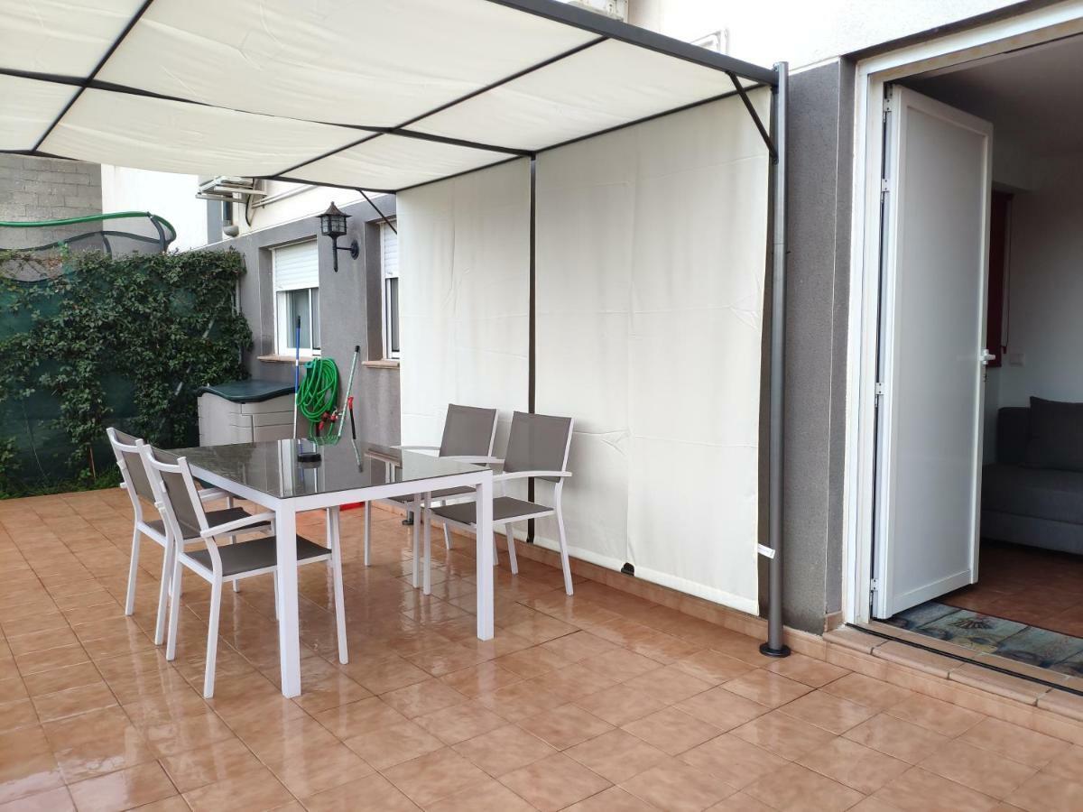 Ferienwohnung Loft Con Terraza Y Barbacoa Lumpiaque Exterior foto